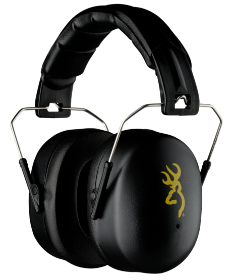Browning HDR Hearing Protection Earmuffs in Black